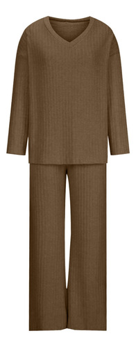 Cárdigan Largo Con Estampado En X Pants, Nuevo Traje Holgado