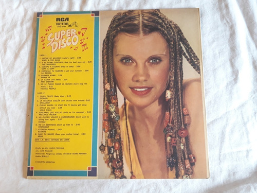 Superdisco Vario Kool The Gang Giorgio Voyage Abba Vinilo Nm