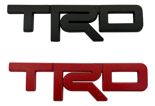 Emblema Trd Toyota Estandar ( Incluye Adhesivo 3m)