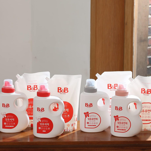 B&b - Detergente Para Ropa De Bebé, 50.7 Onzas, Detergente L