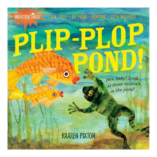 Plip Plop Pond!, De Kaaren Pixton., Vol. 1. Editora Workman Publishing, Capa Mole Em Inglês, 2019