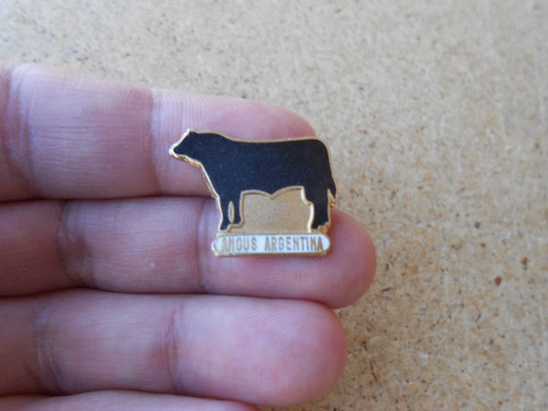 Pin Prendedor Esmaltado Raza Angus Argentina