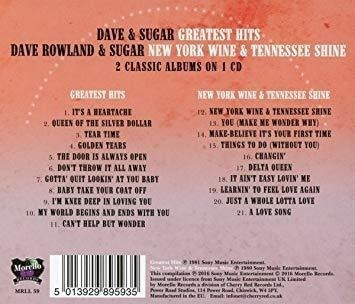 Dave & Sugar Greatest Hits/new York Wine & Tennessee Shine C