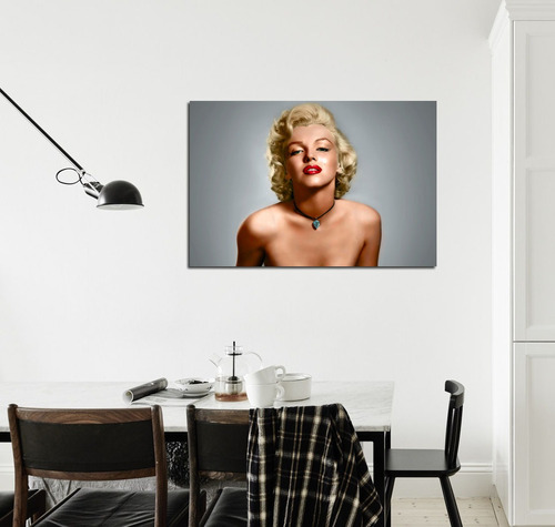 Cuadro Canvas Marilyn Monroe Diva Mirada Sensual Glam Sexy