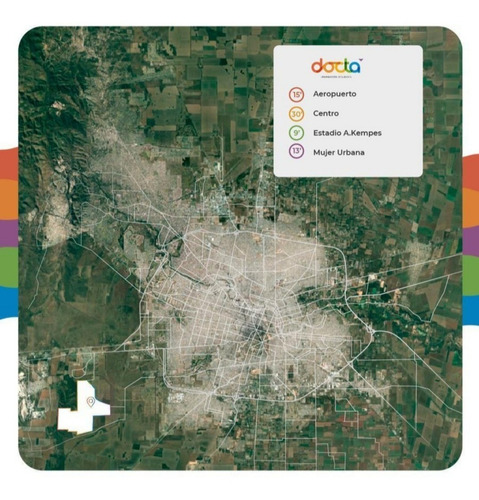 Imagen 2 de 7 de Lote En Docta Etapa 3, 360 M2, Apt Duplex Prox Conexión De Gas Natural