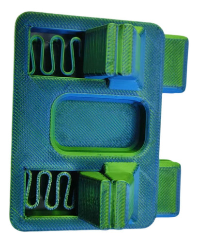 Sostenía De Accesorios De Soldadura De Azul Y Verde