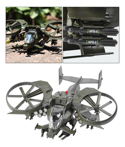 Modelo De Helicóptero Escorpión A Escala 1:48, De Avión