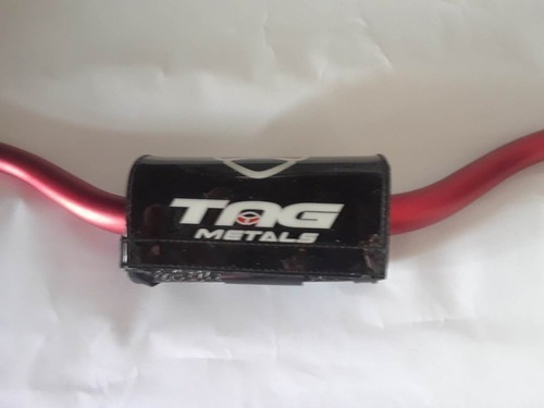 Volante De Motocross Tag Metal Rojo