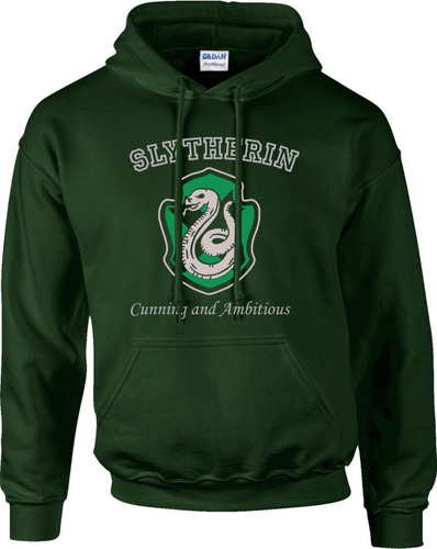 Buzo Con Capota Slytherin 4 Harry Potter | Nighty-night