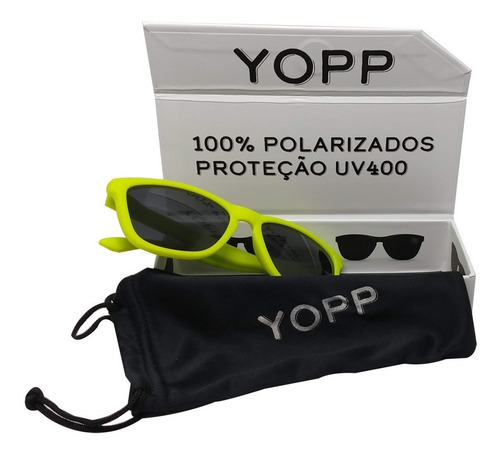 Óculos Yopp Lente 100% Polarizada Proteção Uv400 C/ N Fiscal