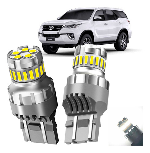 Lâmpadas Led Drl Hilux Srv Sw4 Luz Pingão T20 2 Polos 7443