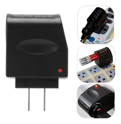 Adaptador De Corriente Para Coche De 240 V Ac A 12 V Dc, Uni
