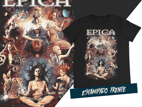 Camiseta Metal Sinfónico Epica C14