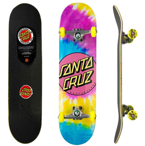Imagem 1 de 6 de Skate Santa Cruz Completo Powerlyte Roda Bs Rolamento Abec 9