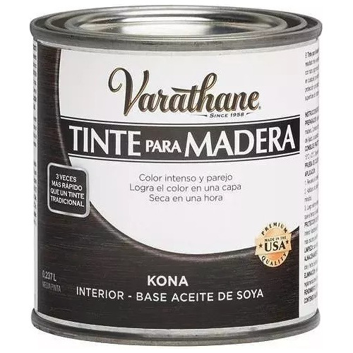 Tinte P/madera Varathane Kona 0.237lts.