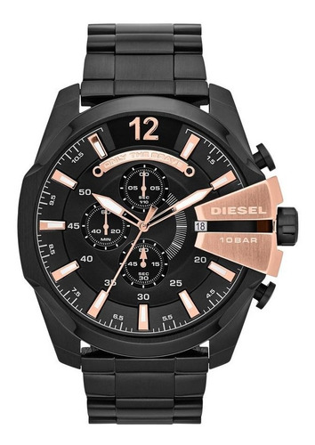 Reloj Diesel Acero Caballero Dz4309 100% Original