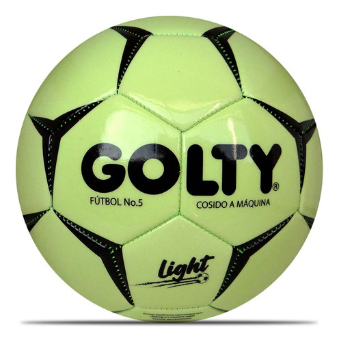 Balón Fútbol Golty Street Light Csdo A Maquina No.5-verde