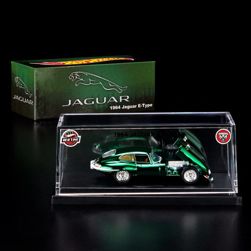 Hot Wheels Collectors Rlc Exclusive 1964 Jaguar E-type Cor Verde