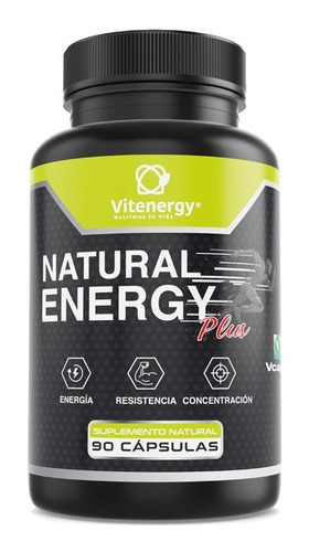 Nuevo Natural Energy Plus- Poderoso Energizante 100% Natural