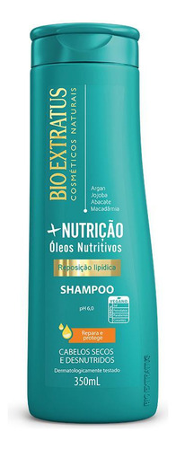 Shampoo Bio Extratus +nutrição 350ml