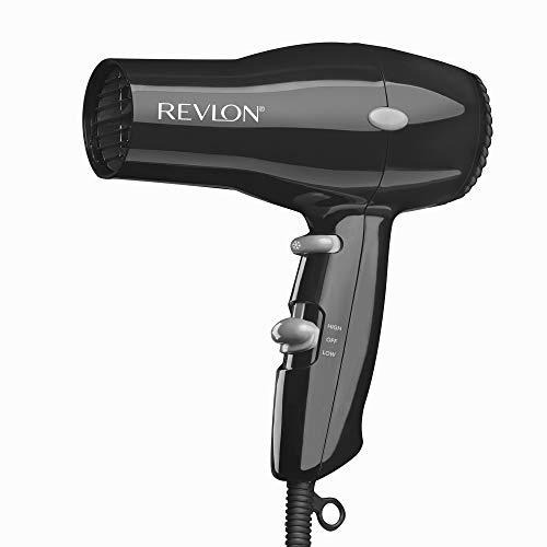 Imagen 8 de 10 de Revlon 1875w Ligero + Compacto Secador De Pelo De Viaje, Neg