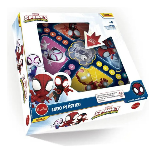 Juego De Mesa Ludo Spidey