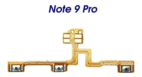 Imagen 1 de 1 de Flex De Power Xiaomi Note 9 Pro