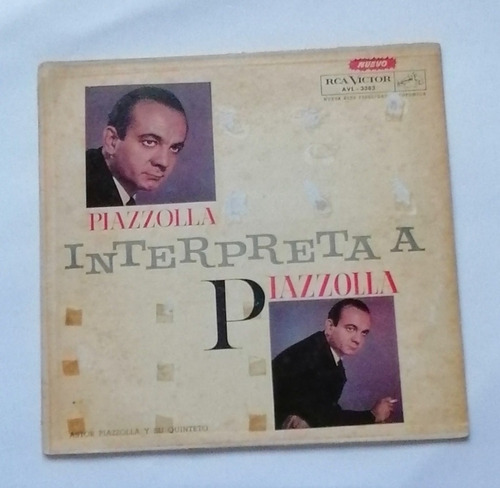 Piazzolla Interpreta A Piazzolla ( L P Ed. Uruguay)