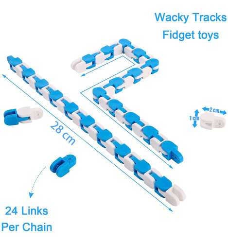 Juguetes De Wacky Tracks Fidget Juguetes De Serpiente Fidget