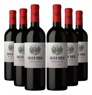Vino Tinto Vasco Viejo Blend Bodega Lopez 750ml X 6