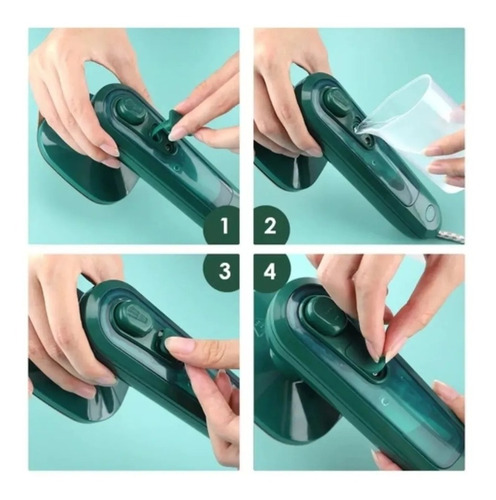 Imagen 5 de 5 de Mini Plancha De Vapor Eléctrica Portátil Viajera Para Ropa