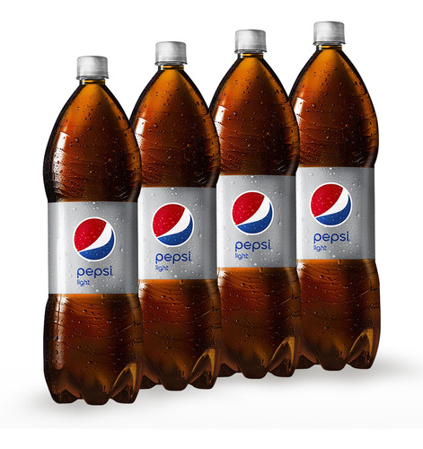 Imagen 1 de 1 de Refresco Pepsi Light De 2lts - 4 Unidades