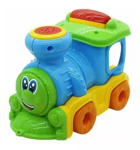 Brinquedo Infantil Trem João Fumaça Com Som - Maral 4028