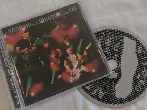 Satriani Johnson Vai G3 Live In Concert Cd Omi 