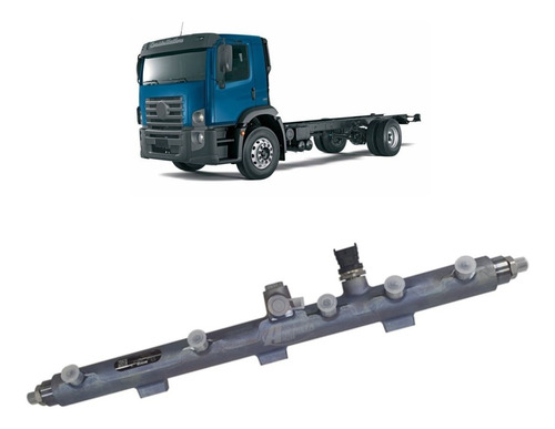 Coletor Tubo Combustível Rail Vw Constellation 19-330t