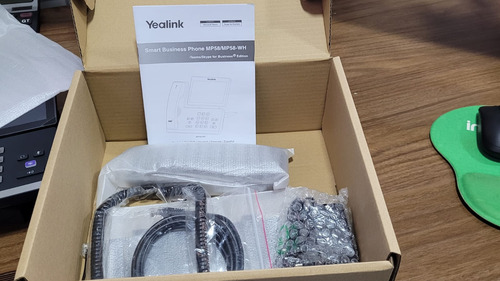 Telefone Android 9.0 Yealink Sip Ip Mp58 Teams, Fonte Gratis