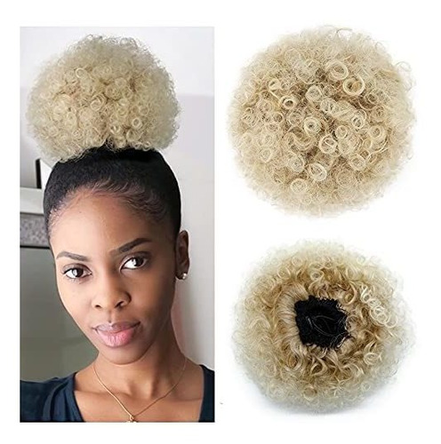 Kgbfass Afro Puff Drawstring Ponytail Kinky Corto Qzplu