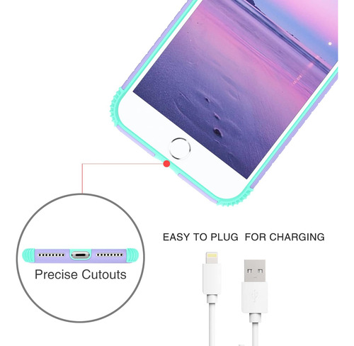 Bentoben Compatible Con La Caja Del iPhone 8 Plus, La Caja D