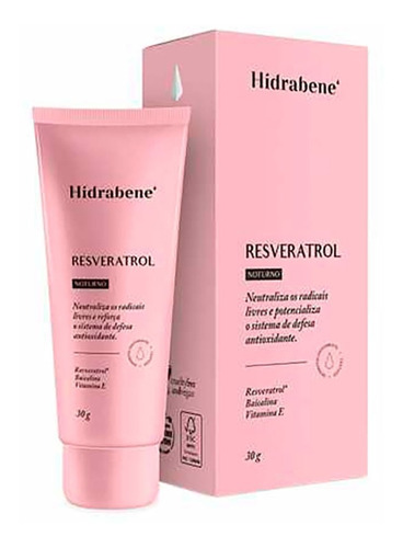 Hidrabene Resveratrol Dahuer - 30g (anti Oxidante)