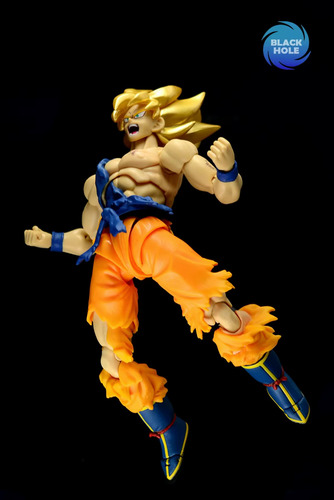 Dragon Ball Goku Super Saiyan Furious Hero Black Hole (Reacondicionado)