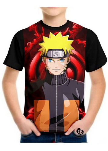 Camiseta Animes Jogos Desenho Infantil Masculina Roupa Blusa