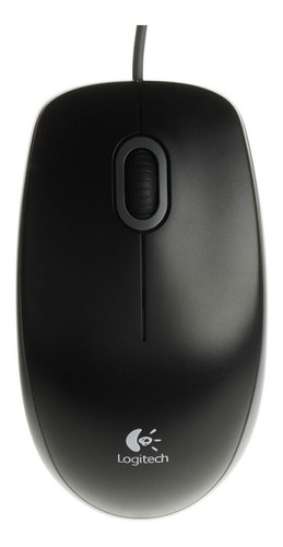 Kit de teclado y mouse Logitech MK120 Español Latinoamérica de color negro