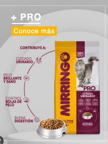 Alimento Mirringo Urinary Pro 8 Kg 