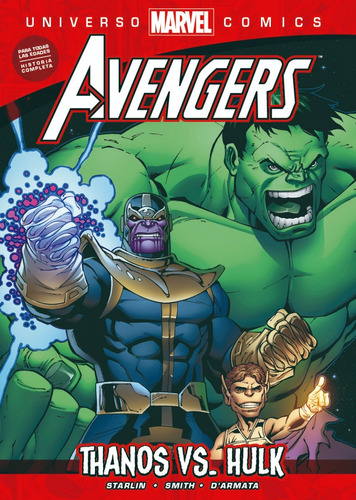 Cómic, Colección Marvel Cómics Thanos Vs Hulk Ovni Press