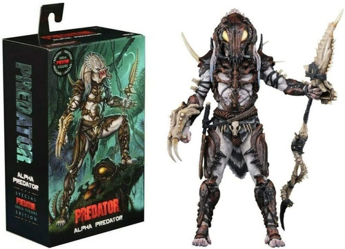 Figura Predator Ultimate Alpha Predator 100ª Edición Neca