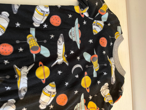 Pijama Carters Osito Micropolar Cierre Talle 5