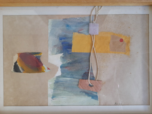 Cuadro, Collage De Daniel Baino (Usado)