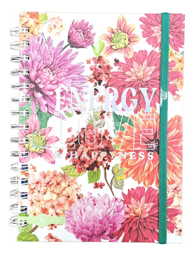 Agenda 2024 Ry Eco Chic 15x21cm 2 Dias Por Pagina Energy Color de la portada Rosa Rosa