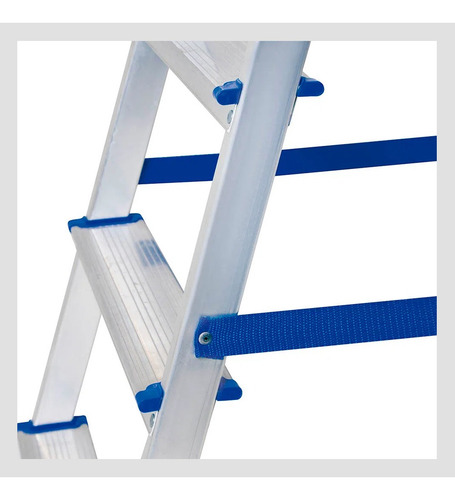 Imagen 6 de 7 de Escalera 8 Escalones Aluminio 1.73 Mts Mor