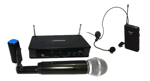Microfono Inalambrico Lexsen Two In Three Uhf
